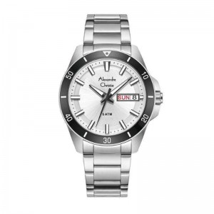 Alexandre Christie AC 6683 Silver White MEBTBSL